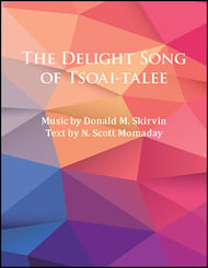 The Delight Song of Tsoai-talee SATB choral sheet music cover Thumbnail